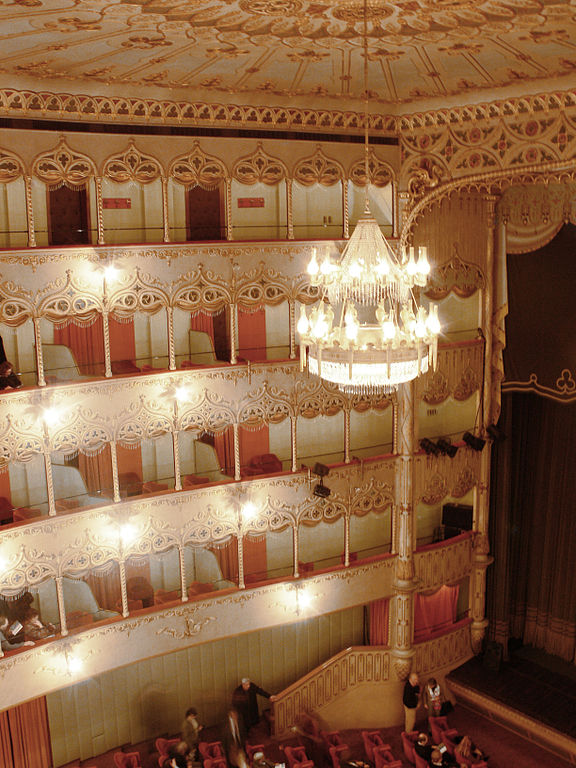 Palchi al Teatro Goldoni di Venezia (fonte wikipedia).
