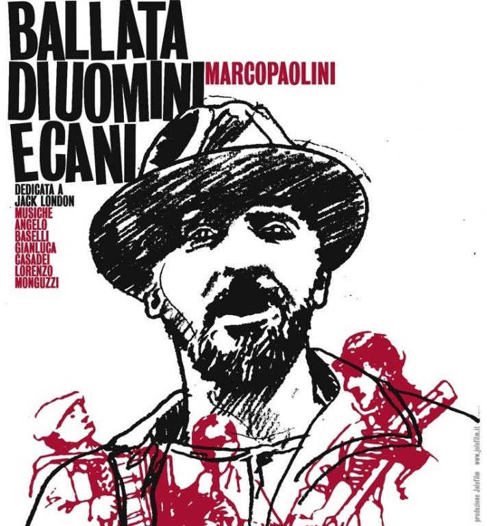 Locandina di Ballata di uomini e cani (www.jolefilm.com).