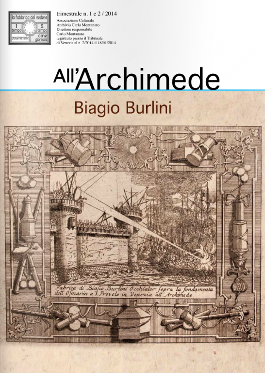 La copertina di All'Archimede (dal sito www…