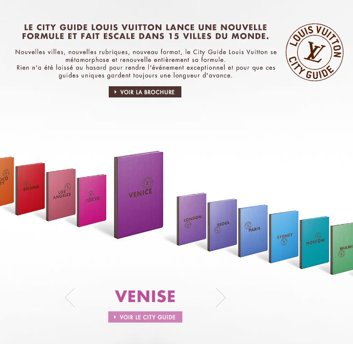 Le guide di Vuitton 2014 (www.louisvuitton.com).