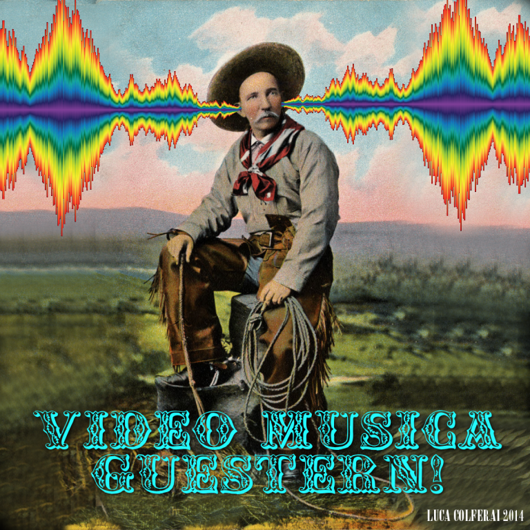 Videomusica in stile vecchio West.