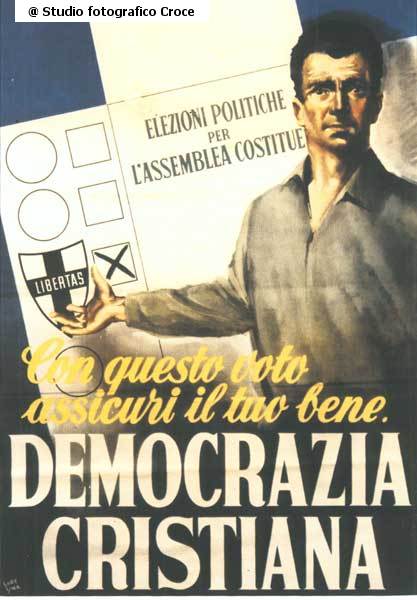 Manifesto elettorale, 1948.