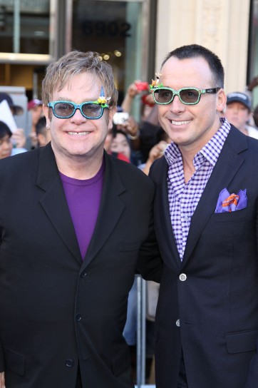 Elton John e David Furnish sposi felici.