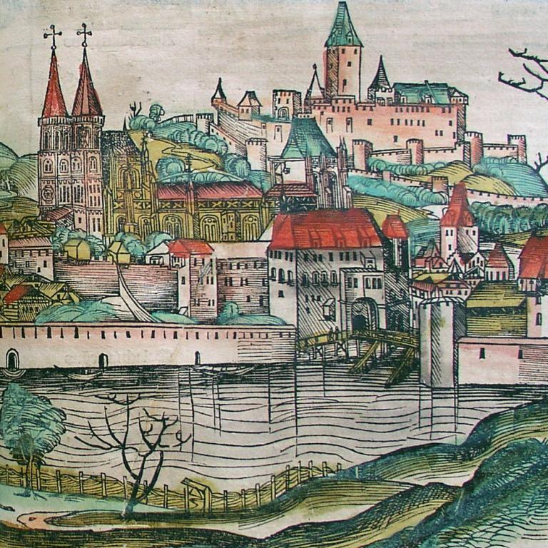 Padova e il Bacchiglione dalle Cronache di Norimberga (1493…