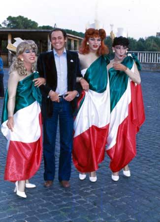 Le Sorelle Bandiera con Renzo Arbore nel 1978 (fonte:…