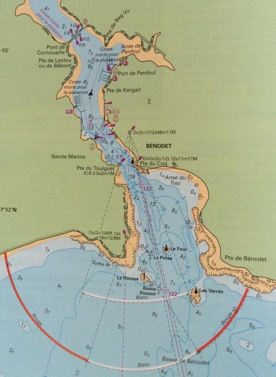 La foce dell'Odet in Bretagna., Nave veneziana., Una…