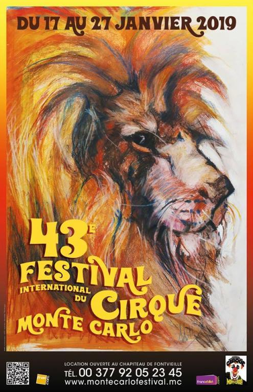 Il manifesto della 43° edizione del Festival del Circo di…