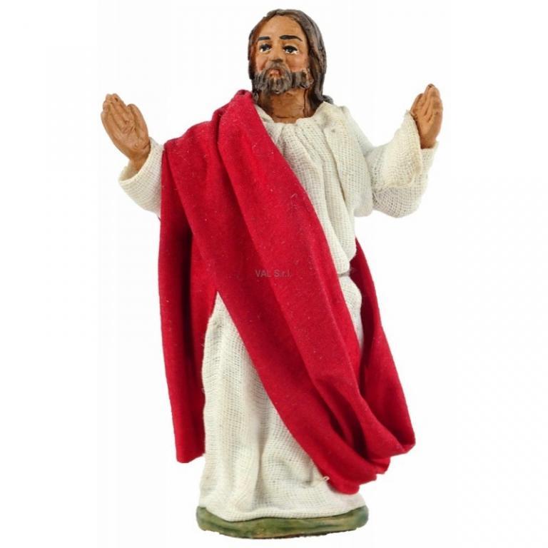 Una statuetta di Gesù in terracotta (fonte: presepeepresepi.com).