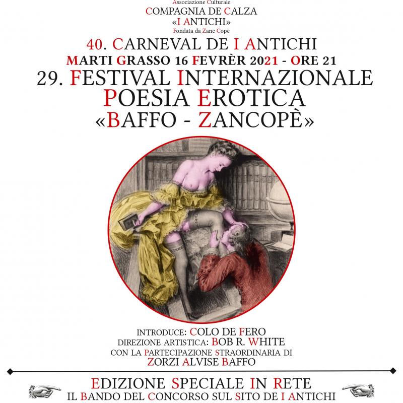 29. Festival Internazionale di Poesia Erotica 2021.