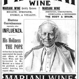 Vin Mariani Medaglia d'Oro di papa Leone XIII.