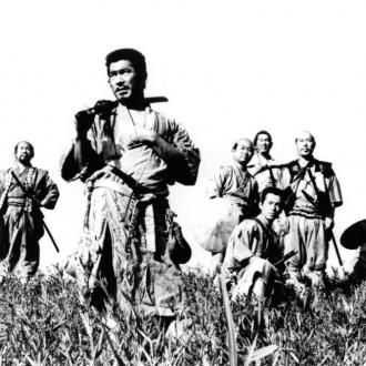 Una scena da I Sette Samurai (1954, Akira Kurosawa).